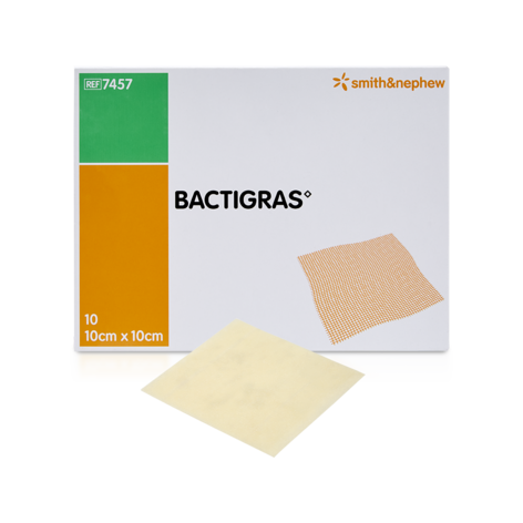 BACTIGRAS Antiseptik Klorheksidin Emdirilmiş Parafin Tül Örtü